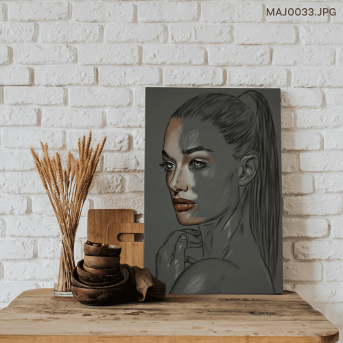 رسمة رقمية - (T-MAJ0033)