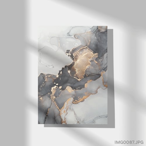 فحمي معدني مطبع بالذهبي - (T-IMG0087)