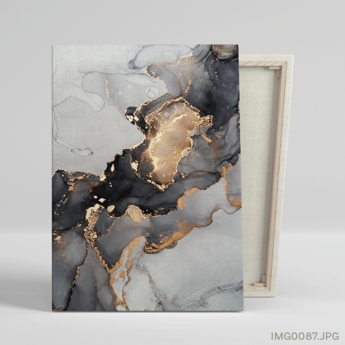 فحمي معدني مطبع بالذهبي - (T-IMG0087)