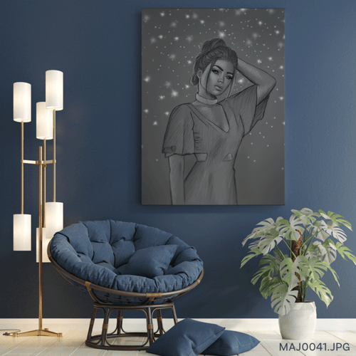 رسمة رقمية - (T-MAJ0041)