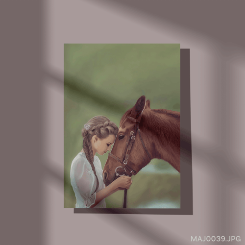 رسمة رقمية - (T-MAJ0039)