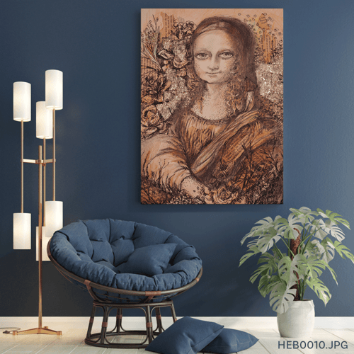 الموناليزا الفرعونية - (T-HEB0010)