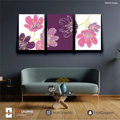 ورود توتي وأرجواني - (VE0035)