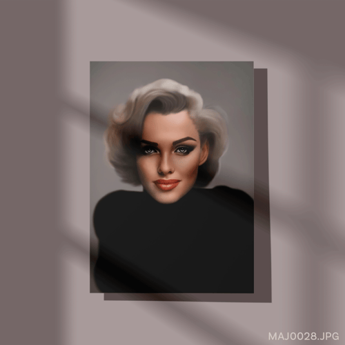 مارلين مونرو- (T-MAJ0028)