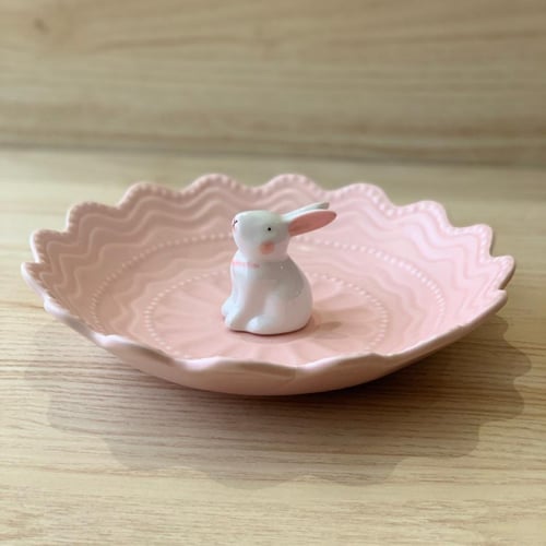 صحن ارنب مجوف