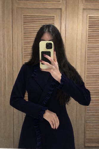 عباية كريب سيراميك صيفي مع كلفة شيفون متوفر منها خ...