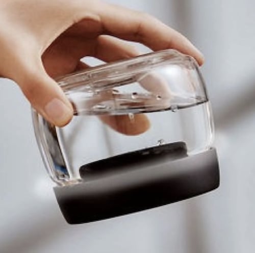 وعاء حفظ حبوب القهوة - زجاج | Glass Canister Coffe...