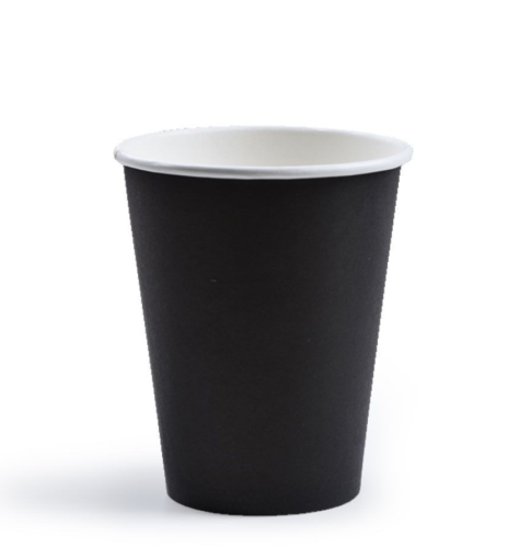 اكواب ورقية شدة 50 حبة - لون اسود