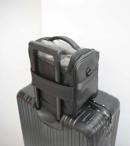 شنطة ادوات القهوة باللون الأسود - محمصة الرياض