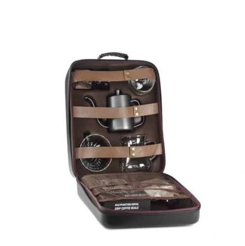 شنطة أدوات القهوة المقطرة المتكاملة للسفر و الرحلا...