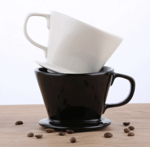 قمع تقطير سيراميك شبيه كاليتا - ابيض | KALITA WHIT...