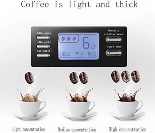 الة لتحضير القهوة بمطحنة مدمجة