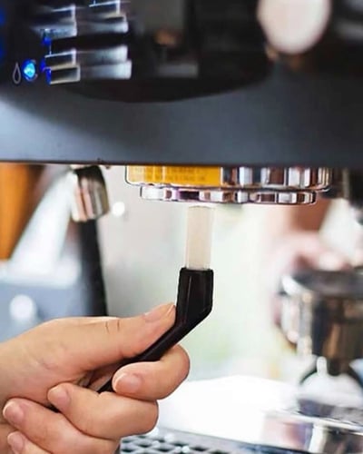 فرشة تنظيف مكينة القهوة و الطاحونة