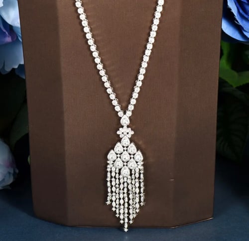 طقم الماس صناعي