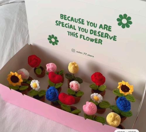 توزيعات كروشيه ١٤ حبه