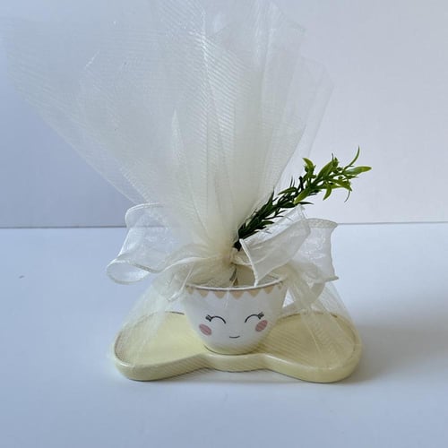 كوب لطيف اصفر