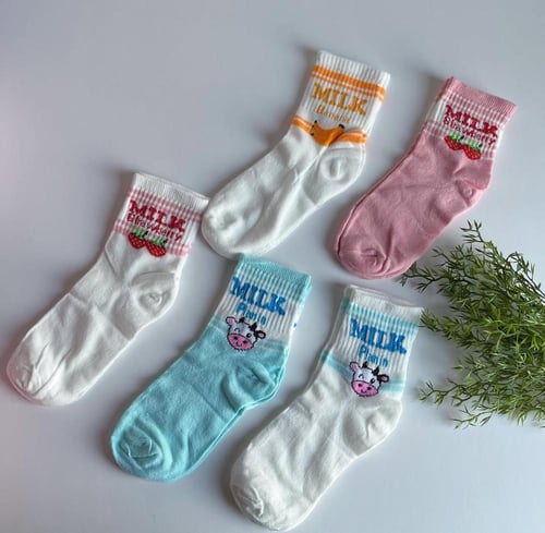 بوكس جوارب الحليب