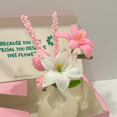 فازة الازهار الورديه