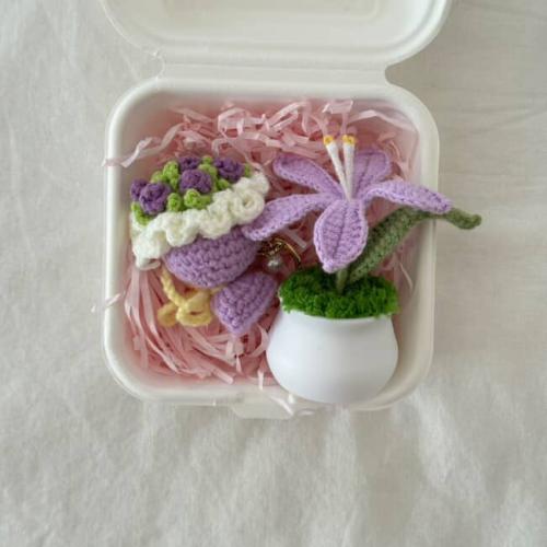 صندوق الازهار البنفسجيه