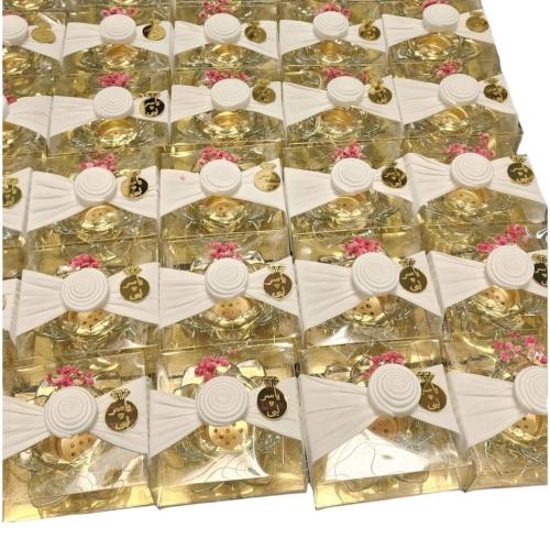 بكج 24 قطعه من توزيعات مباخر كريستال بالتنسيق اليا...