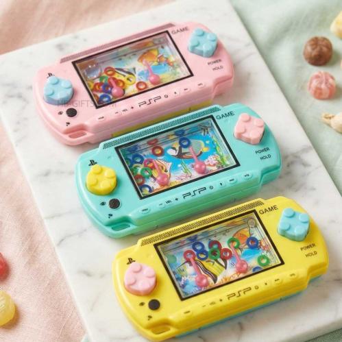 مجموعة (12) من لعبه الحلقات المائية المحمولة المصم...