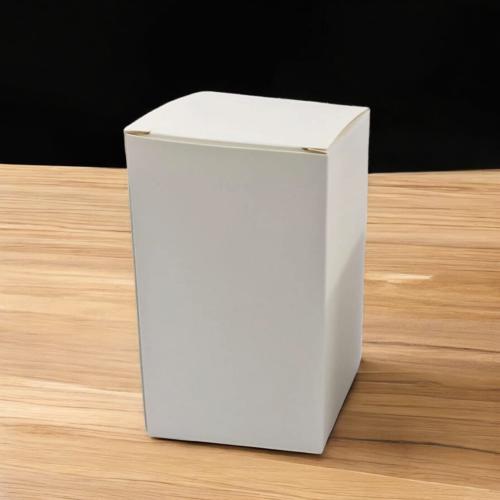 مجموعة 12 من علب ورقية بلون أبيض مقاس 14*8 سم