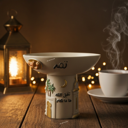 مجموعة (12) من صحون تقديم انيقة من السيراميك لضياف...