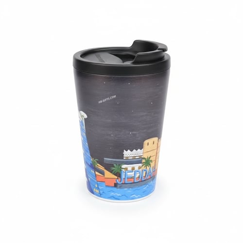 مجموعة (12) من اكواب حرارية بتصميم ورسومات مستوحاه...