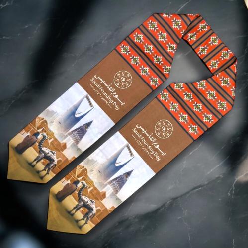 مجموعة من 12 قطعة من وشاحات ساتان للاحتفال بذكرى ي...