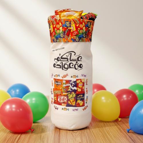 مجموعة (12) من اكياس توزيعات قماشية لهدايا وعيديات...