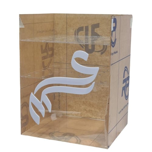 علبة اكريليك للورد الطبيعي بدون ورد