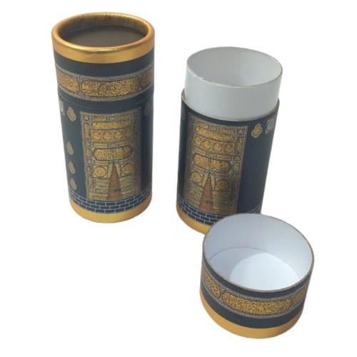 مجموعة 12 من العلب بتصميم اسطواني على شكل كسوة الك...