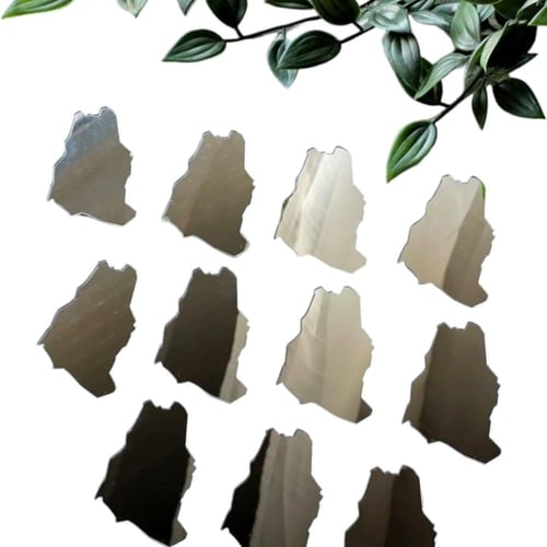 مجموعة 12 من لواصق ذاتية بتصميم خريطة المملكة من ا...