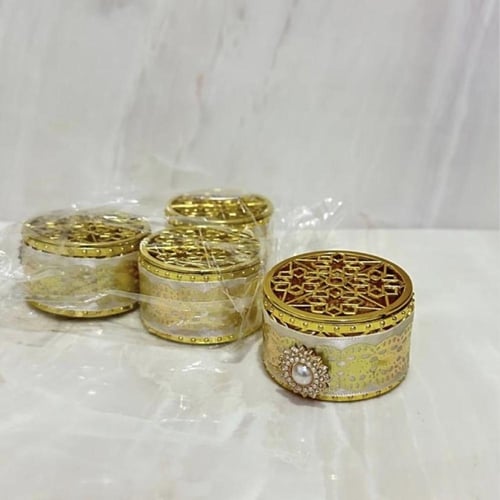 مجموعة من 12 قطعة من علب التعبئة بتصميم دائري انيق