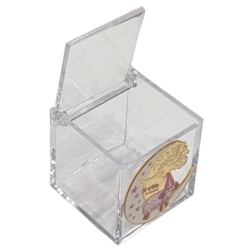 مجموعة 12 من علب اكريليك بتصميم أنيق ولوقو خروف عي...