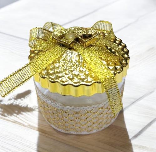 مجموعة (12) من علب توزيعات انيقة بتصميم دائري بالل...