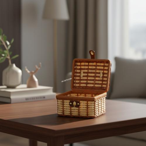 حقيبه خوص انيقة لتقديم الهدايا والتوزيعات - علب هد...