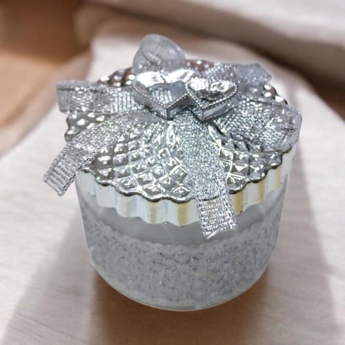 مجموعة (12) من علب توزيعات انيقة بتصميم دائري بالل...