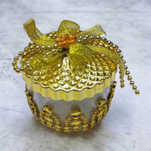 مجموعة (12) من علب توزيعات انيقة بتصميم دائري بالل...