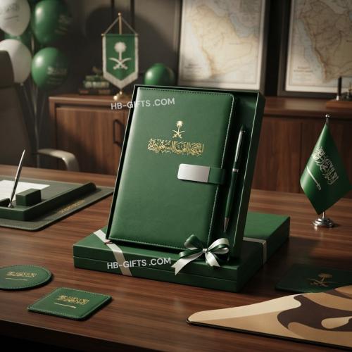 12 طقم هدايا مكتبي مكون من (دفتر-قلم ) باللون الاخ...