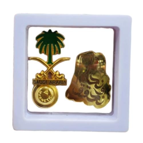 مجموعة 12 من برواز أبيض يحتوي على لوقو خريطة الممل...