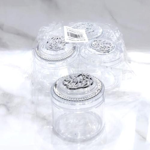 مجموعة 12 من علب التعبئة دائري الشكل مع غطاء وعبار...