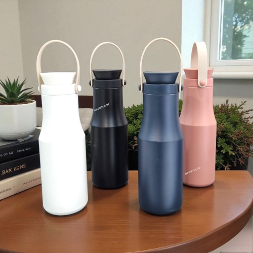 مجموعة (12) من اكواب حرارية بتصميم فاخر يدمج بين ا...