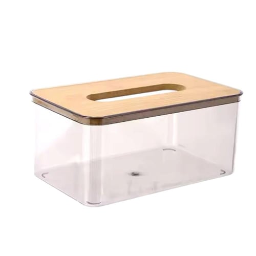 علب مناديل اكريليك (12 قطعة) بتصميم مستطيل الشكل و...