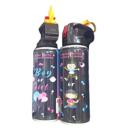 Pink gender determination spray