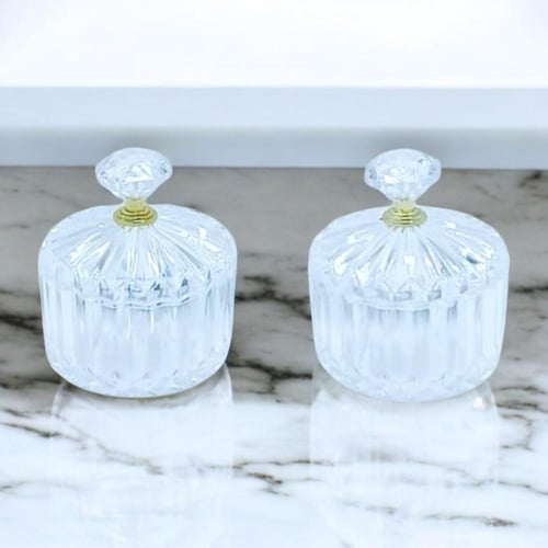 مجموعة (12) من علب توزيعات انيقة بتصميم دائري من ا...