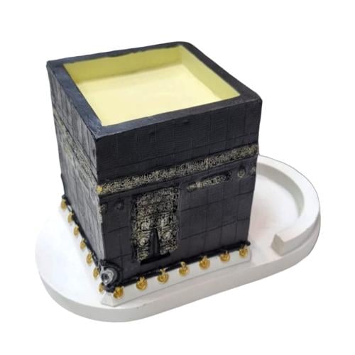 تذكار مجسم (12 قطعة) على شكل الكعبة المشرفة