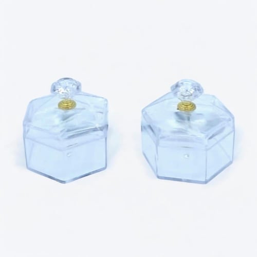 مجموعة (12) من علب توزيعات انيقة بتصميم دائري من ا...