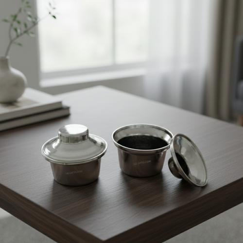 مجموعة من (12) قطعة من قدور التوزيعات للمناسبات مص...