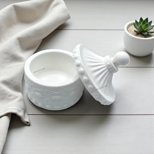 مجموعة (12) من علب سيراميك انيقة لتنسيق التوزيعات...